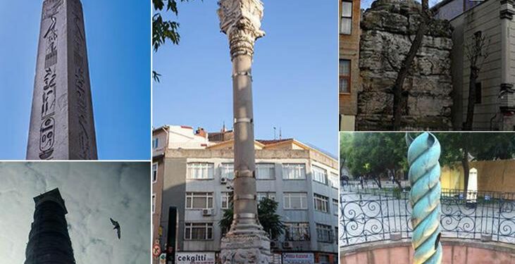 İstanbul’un tılsımlı sütunları! Fark etmeden yanından geçip gidiyoruz ama işte gerçek