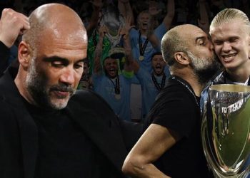 Kupa canavarı Manchester City! Pep Guardiola, adını tarihe yazdırdı