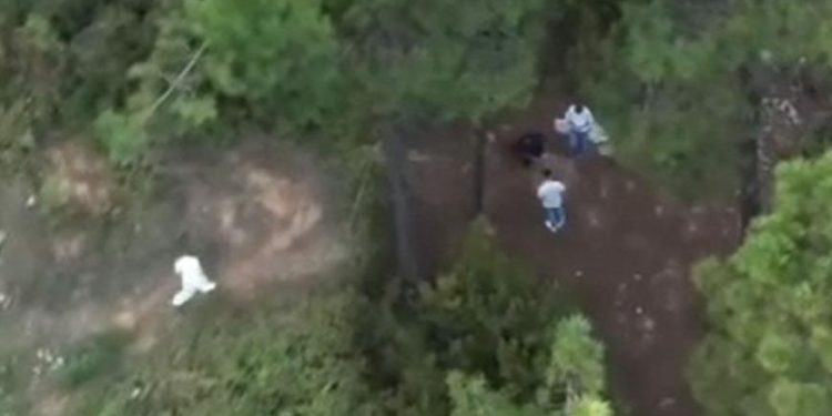 Uyuz hastası ormana özel tulumla girdi! Adım adım izlendi, kimliği şoke etti