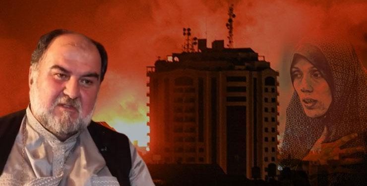 İsrail’in Gazze’de vurduğu kiliseyi anlattı! Patrik Vekili: Büyük bir acı oldu